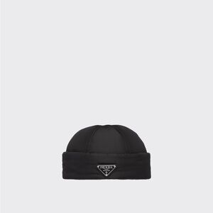 Prada Black Men's Re-Nylon Beanie